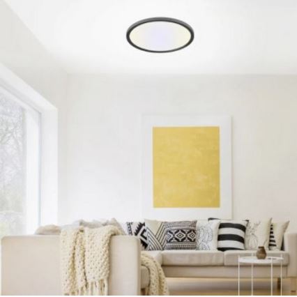 Leuchten Direkt 15571-18 - LED Himmennettävä kattovalo FLAT LED/23,5W/230V 2700-5000K + kauko-ohjain