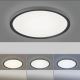 Leuchten Direkt 15571-18 - LED Himmennettävä kattovalo FLAT LED/23,5W/230V 2700-5000K + kauko-ohjain