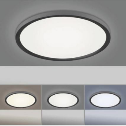 Leuchten Direkt 15571-18 - LED Himmennettävä kattovalo FLAT LED/23,5W/230V 2700-5000K + kauko-ohjain