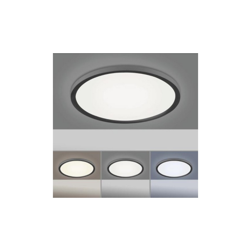 Leuchten Direkt 15571-18 - LED Himmennettävä kattovalo FLAT LED/23,5W/230V 2700-5000K + kauko-ohjain