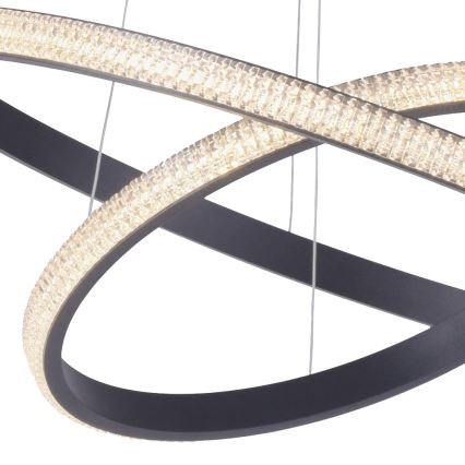 Leuchten Direkt 15610-18 - LED Himmennettävä kattokruunu johdossa MUSA LED/36W/230V