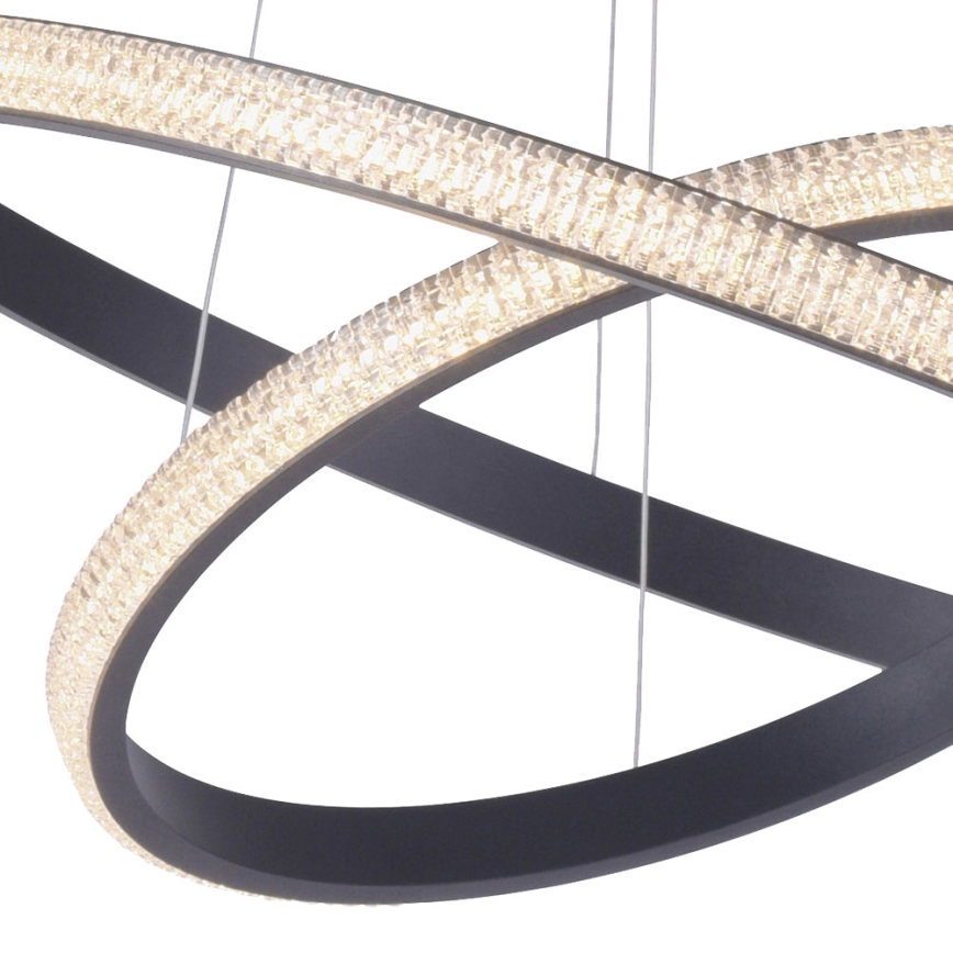 Leuchten Direkt 15610-18 - LED Himmennettävä kattokruunu johdossa MUSA LED/36W/230V