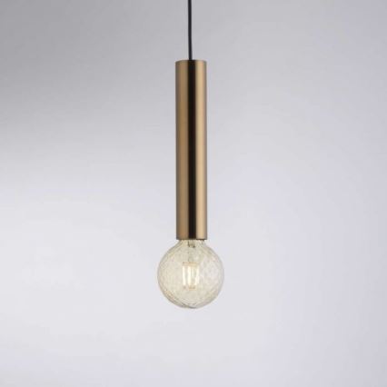 Leuchten Direkt 15618-60 - Riippuvalaisin BRUNA 3xE27/60W/230V messinki