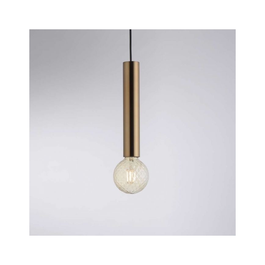 Leuchten Direkt 15618-60 - Riippuvalaisin BRUNA 3xE27/60W/230V messinki