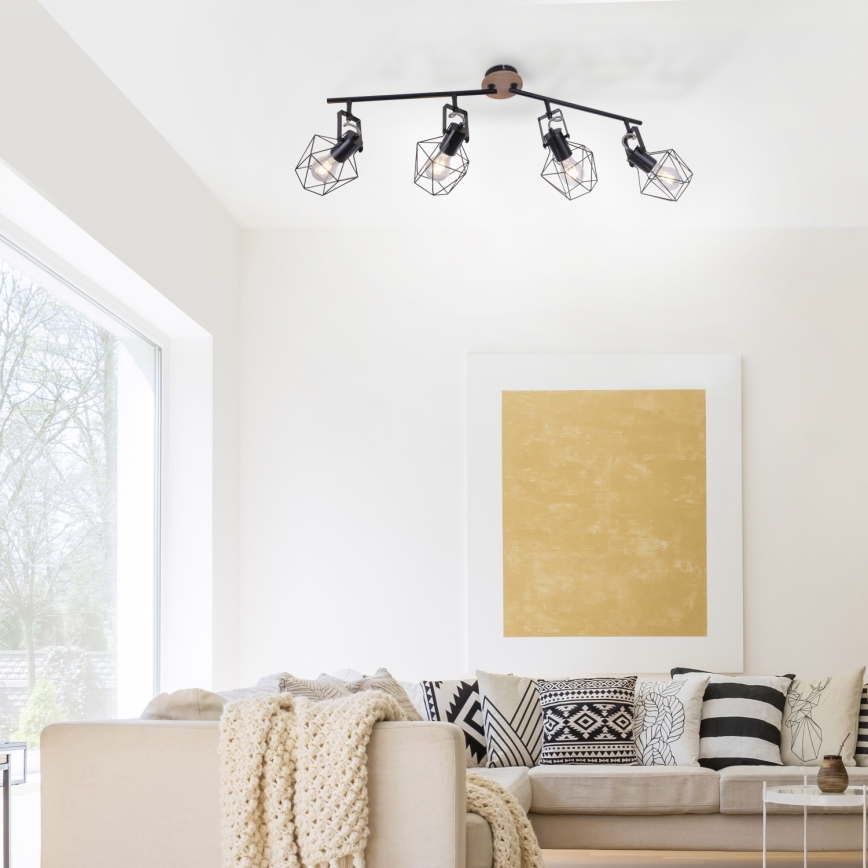 Leuchten Direkt 15674-78 - Kohdevalo JARO 4xE27/60W/230V