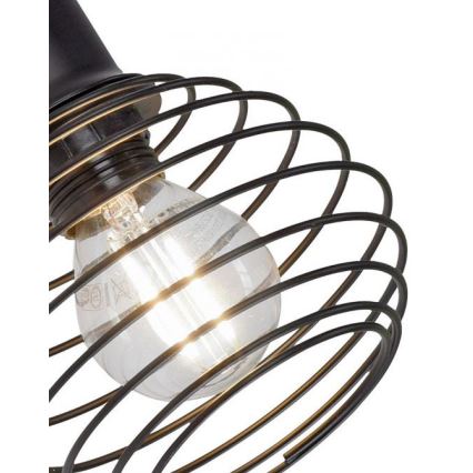 Leuchten Direkt 15921-79 - Seinäkohdevalo EUGEN 1xE14/40W/230V tammi