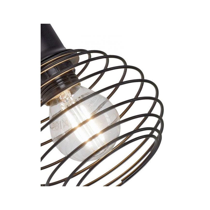 Leuchten Direkt 15921-79 - Seinäkohdevalo EUGEN 1xE14/40W/230V tammi