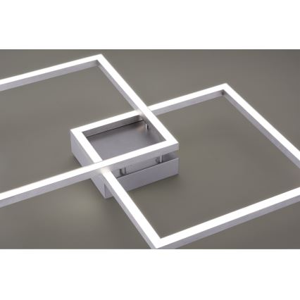 Leuchten Direkt 16429-55 - Himmennettävä LED-RGB-kattovalaisin LOLA 2xLED/12,5W/230V Tuya + kauko-ohjaus