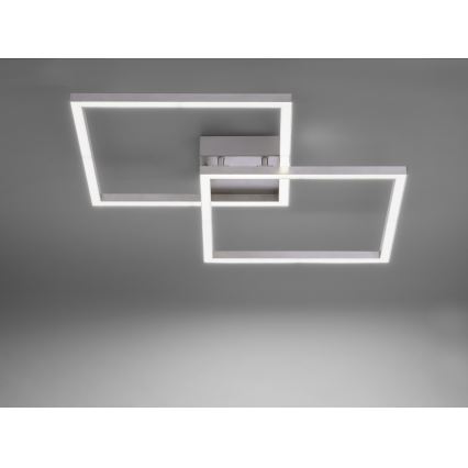 Leuchten Direkt 16429-55 - Himmennettävä LED-RGB-kattovalaisin LOLA 2xLED/12,5W/230V Tuya + kauko-ohjaus