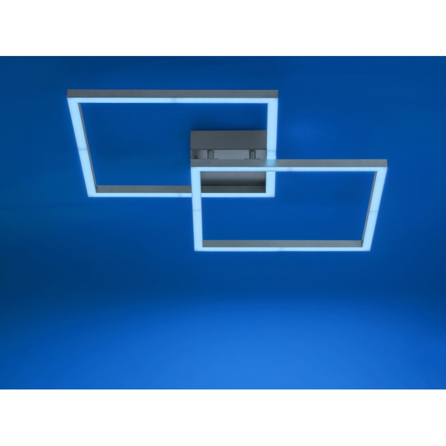 Leuchten Direkt 16429-55 - Himmennettävä LED-RGB-kattovalaisin LOLA 2xLED/12,5W/230V Tuya + kauko-ohjaus