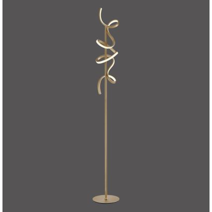 Leuchten Direkt 19031-60 - Himmennettävä LED-lattiavalaisin CURLS LED/22W/230V