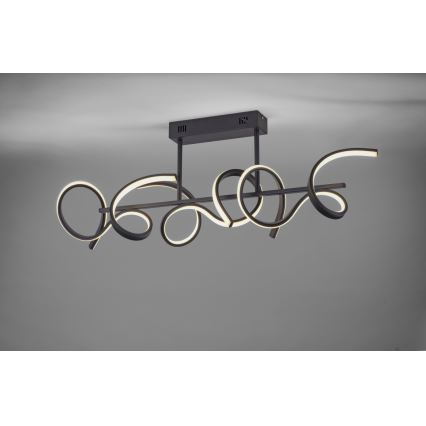 Leuchten Direkt 19032-18 - Himmennettävä LED-riipuskattokruunu CURLS 3xLED/25,8W/230V