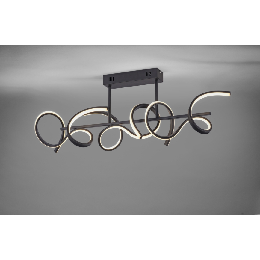 Leuchten Direkt 19032-18 - Himmennettävä LED-riipuskattokruunu CURLS 3xLED/25,8W/230V