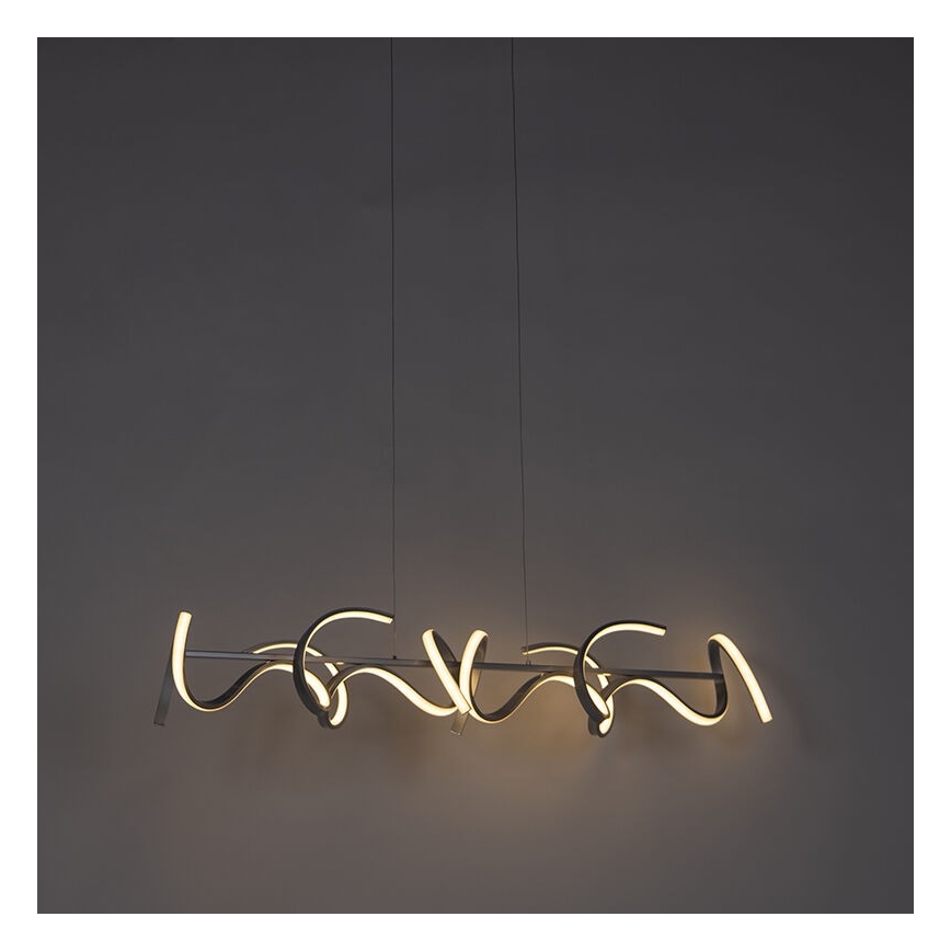 Leuchten Direkt 19033-21 - LED himmennettävä riippuvalaisin CURLS LED/40,8W/230V