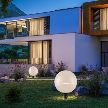 Leuchten Direkt 19324-16-2 - SETTI 2x Ulkovalaisin 1xE27/40W/230V halkaisija 40 cm IP44