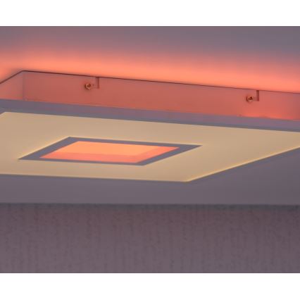 Leuchten Direkt 11645-16 - LED RGB himmennettävä kattovalaisin RECESS LED/22,5W/230V + LED/5W + kaukosäädin