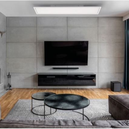 Leuchten Direkt - LED-himmennettävä kattovalaisin EDGING LED / 26W / 230V + RC