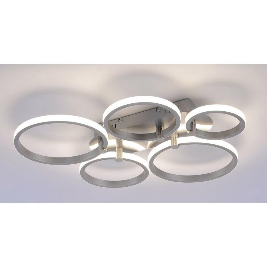 Leuchten Direkt 12112-55 - LED-pinta-asennettava kattovalaisin JOHANNA 2xLED/11,5W/230V+2xLED/9W+LED/7W
