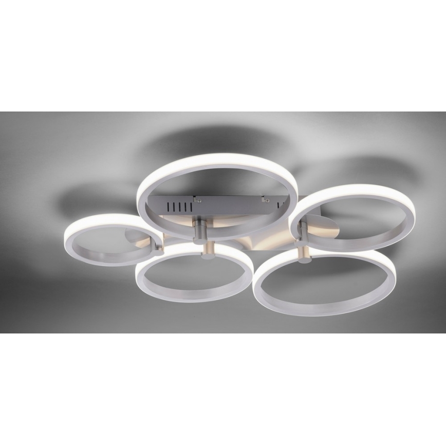 Leuchten Direkt 12112-55 - LED-pinta-asennettava kattovalaisin JOHANNA 2xLED/11,5W/230V+2xLED/9W+LED/7W