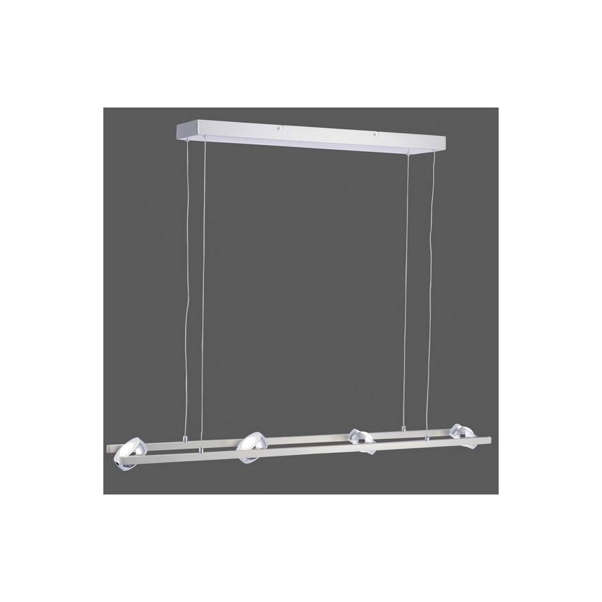 Leuchten Direkt 12470-55 - LED RGB himmennettäväriippuvalaisin OPTI 8xLED / 3W / 230V + kaukosäädin