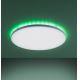 Leuchten Direkt 15602-16 - LED RGBW Himmennettävä kattovalo GUSTAV LED/20,3W/230V + LED/1,8W 2700-5000K + kaukosäädin