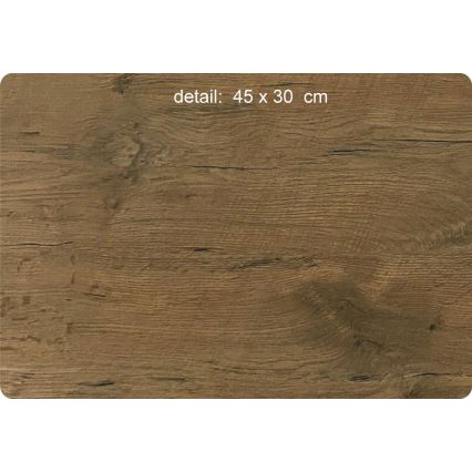 Li-Go 4457/A/4 - LED-himmennettävä seinäkoriste LED/10W/5V 30000 mAh 120x60 cm tammi/maailmankartta