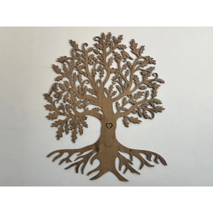 Li-Go 5732/DUB/S2 - himmennettävä LED-seinäkoriste LED/10W/5V 20000 mAh 68x80 cm tammi