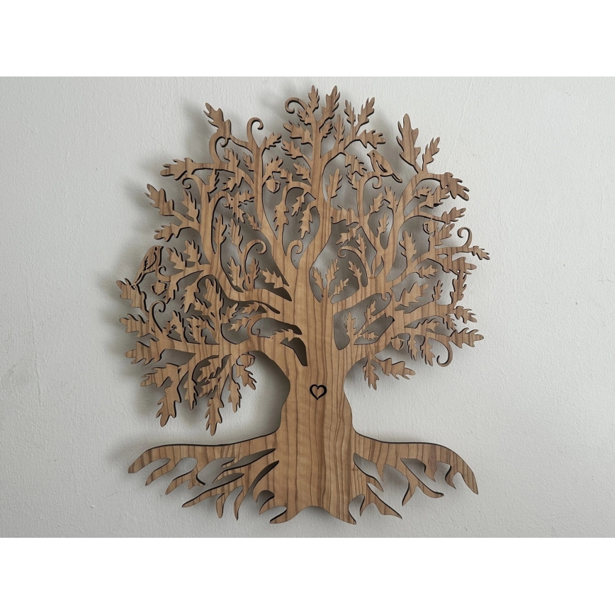 Li-Go 5747/DUB2 - LED Himmennettävä seinäkoriste LED/10W/230V 45x55 cm tammi