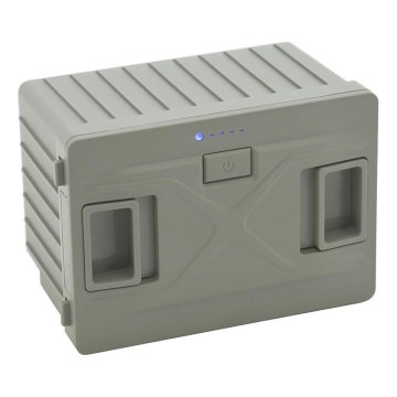 Li-ion-akku autojääkaapille, laturi mukana, 11,1V 15600 mAh