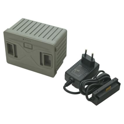 Li-ion-akku autojääkaapille, laturi mukana, 11,1V 15600 mAh
