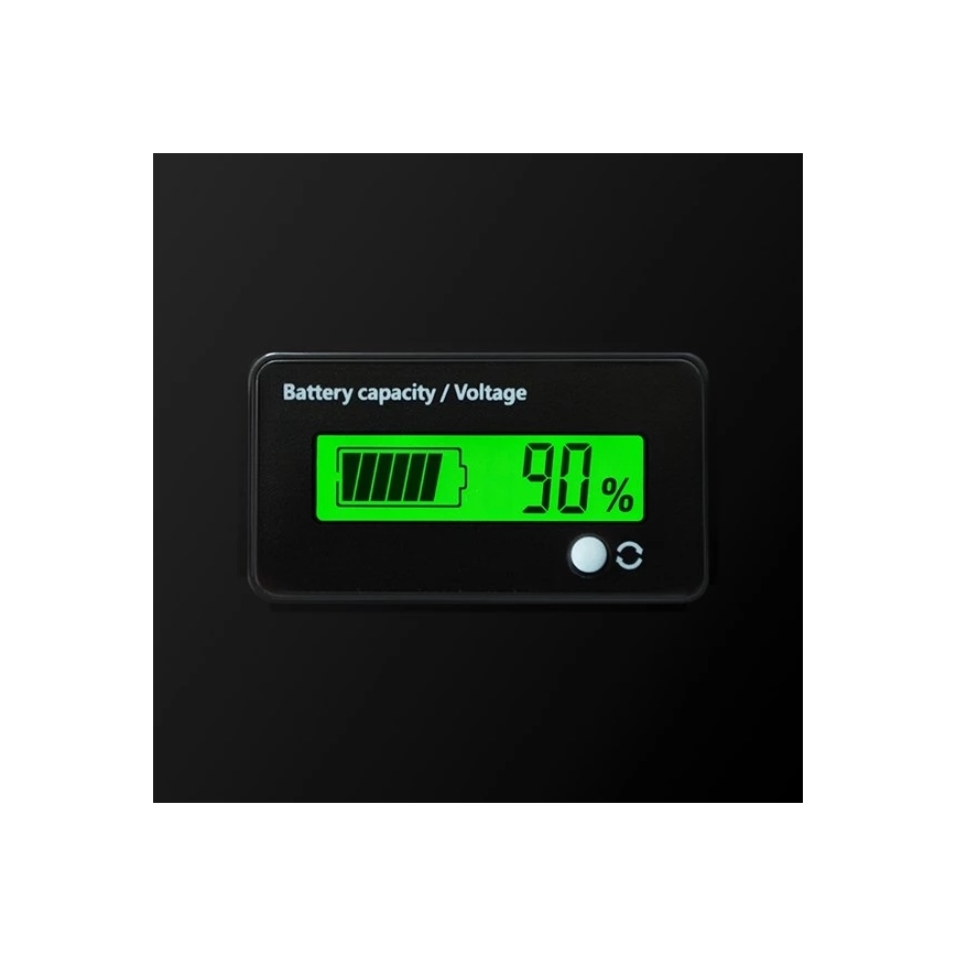 LiFePO4-akku näytöllä 12,8V/100Ah