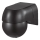 Liiketunnistin PIR 180° 400W/230V IP44 musta