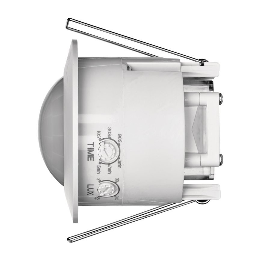 Liiketunnistin upotettu PIR B 360° 1200W/230V valkoinen