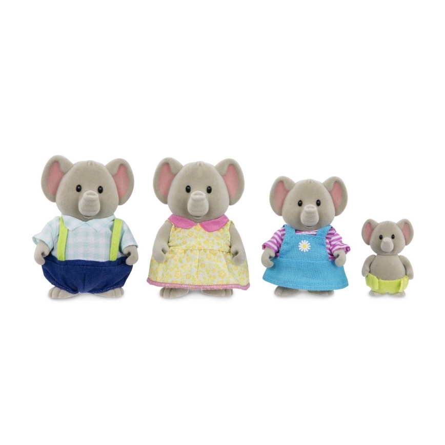 Li'l Woodzeez - Joukko hahmoja OLIPHANT elefanttiperhe