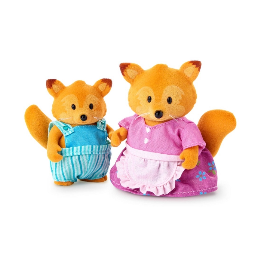 Li'l Woodzeez - Joukko hahmoja TIPPYTAIL kettuperhe