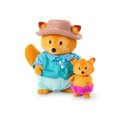 Li'l Woodzeez - Joukko hahmoja TIPPYTAIL kettuperhe