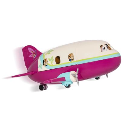 Li'l Woodzeez - Leikkisarja lentokone lisävarusteiden kanssa