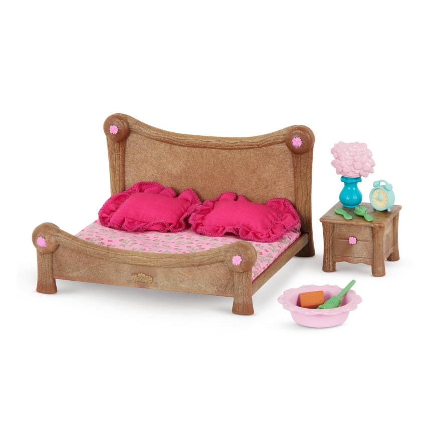 Li'l Woodzeez - Lelusarja makuuhuoneen ja ruokailutilan kalusteet