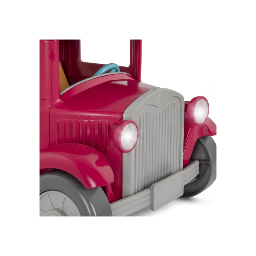 Li'l Woodzeez - Lelusetti viljelijän kuorma-auto ruokaständin kanssa 3xAAA