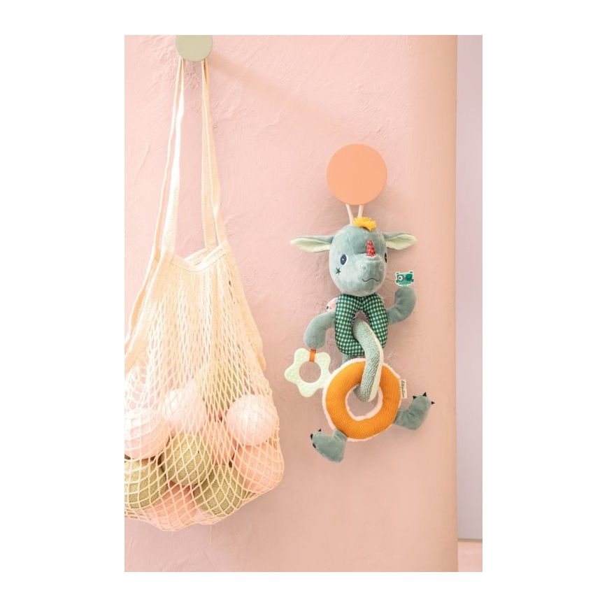 Lilliputiens - Pehmoketju purulelu lohikäärme Joe