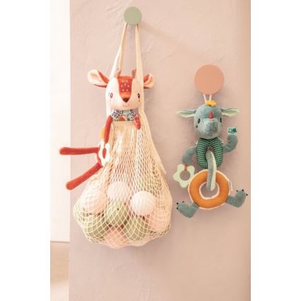 Lilliputiens - Pehmoketju purulelu lohikäärme Joe