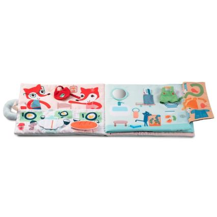 Lilliputiens - Tekstiilinen kirja Hyvää huomenta, kettu Alice