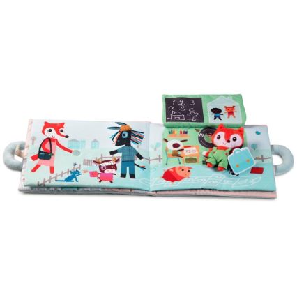 Lilliputiens - Tekstiilinen kirja Hyvää huomenta, kettu Alice