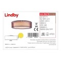 Lindby - Himmennettävä LED-kattovalaisin AMON 3xLED/12W/230V