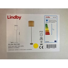Lindby - Lattialamppu PARSA 1xE27/60W/230V