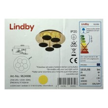 Lindby - LED Himmennettävä kattovalaisin CASNI 5xLED/5W/230V