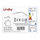 Lindby - LED Himmennettävä kattovalo LIVEL LED/27W/230V + kaukosäädin