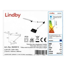 Lindby - LED Himmennettävä kosketuspöytävalaisin FELIPE LED/4,5W/230V