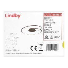 Lindby - LED Kattovalaisin JOLINE LED/33W/230V