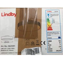 Lindby - LED-kattovalaisin SAIRA LED/24W/230V
